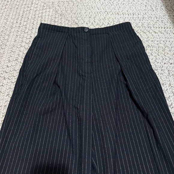 NWOT Free People Tyler Menswear Pinstripe Trouser Pants - Picture 12 of 15